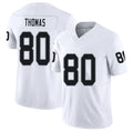 Las Vegas #80 Ian Player Football V Neck Short Sleeve White Jersey Thomas For Men Youth Women Gift