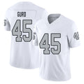 Las Vegas #45 Patrick Player Football V Neck Short Sleeve White Jersey Gurd For Men Youth Women Gift