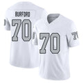 Las Vegas #70 Spencer Player Football V Neck Short Sleeve White Jersey Burford For Men Youth Women Gift