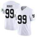 Las Vegas #99 Thomas Player Football V Neck Short Sleeve White Jersey Booker For Men Youth Women Gift