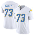 Los Angeles C #73 Harkey Player Football V Neck Short Sleeve White Jersey Alex For Men Youth Women Gift