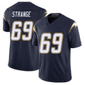 Los Angeles C #69 Strange Player Football V Neck Short Sleeve Navy Jersey Cole For Men Youth Women Gift