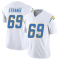 Los Angeles C #69 Strange Player Football V Neck Short Sleeve White Jersey Cole For Men Youth Women Gift