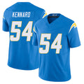 Los Angeles C #54 Kennard Player Football V Neck Short Sleeve Blue Jersey Kyle For Men Youth Women Gift