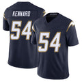 Los Angeles C #54 Kennard Player Football V Neck Short Sleeve Navy Jersey Kyle For Men Youth Women Gift