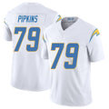 Los Angeles C #79 Pipkins Player Football V Neck Short Sleeve White Jersey Trey For Men Youth Women Gift