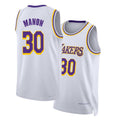 Los Angeles L #30 Manon Player Basketball Sleeveless White Jersey Chris For Adult Youth
