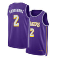 Los Angeles L #2 Vanderbilt Player Basketball Sleeveless Purple Jersey Jarred For Adult Youth