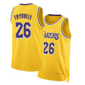 Los Angeles L #26 Thybulle Player Basketball Sleeveless Gold Jersey Matisse For Adult Youth