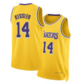 Los Angeles L #14 Kessler Player Basketball Sleeveless Gold Jersey Walker For Adult Youth