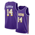 Los Angeles L #14 Kessler Player Basketball Sleeveless Purple Jersey Walker For Adult Youth