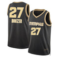 Memphis #27 Boozer Player Basketball Sleeveless Black Jersey Cameron For Adult Youth