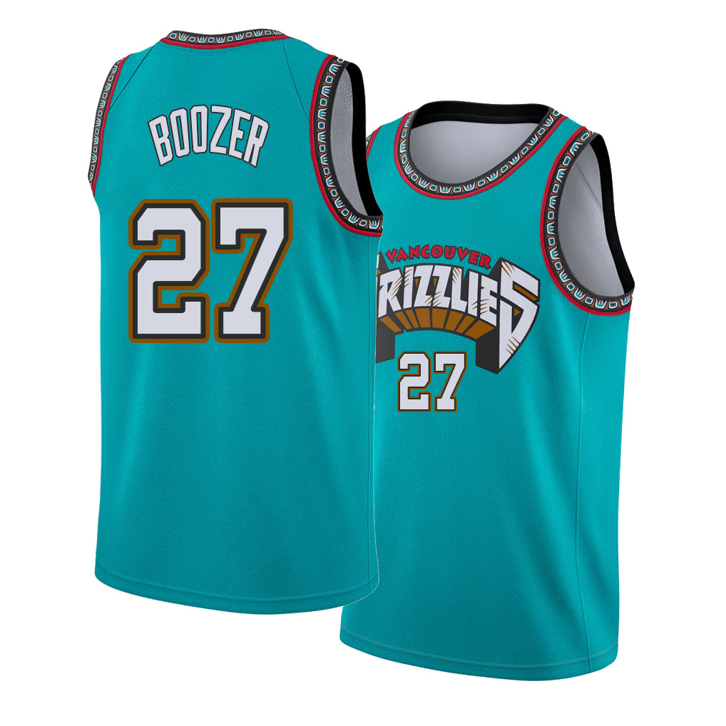 Memphis #27 Boozer Player Basketball Sleeveless Green Jersey Cameron For Adult Youth