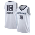 Memphis #18 Prosper Player Basketball Sleeveless White Jersey Olivier-Maxence For Adult Youth