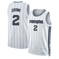 Memphis #2 Jerome Player Basketball Sleeveless White Jersey Ty For Adult Youth