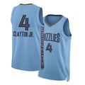 Memphis #4 Clayton Jr. Player Basketball Sleeveless Blue Jersey Walter For Adult Youth