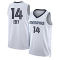 Memphis #14 Edey Player Basketball Sleeveless White Jersey Zach For Adult Youth