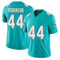 Miami #44 Robinson Player Football V Neck Short Sleeve Jersey Aqua Chop For Men Youth Women Gift