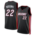 Miami #22 Wiggins Player Basketball Sleeveless Black Jersey Andrew For Adult Youth