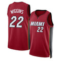 Miami #22 Wiggins Player Basketball Sleeveless Red Jersey Andrew For Adult Youth