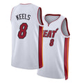 Miami #8 Keels Player Basketball Sleeveless White Jersey Trevor For Adult Youth
