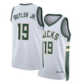 Milwaukee #19 Butler Jr. Player Basketball Sleeveless White Jersey John For Adult Youth