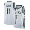 Milwaukee #11 Herro Player Basketball Sleeveless White Jersey Tyler For Adult Youth