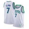 Minnesota #7 Clark Player Basketball Sleeveless White Jersey Jaylen For Adult Youth