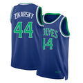 Minnesota #44 Zikarsky Player Basketball Sleeveless Blue Jersey Rocco For Adult Youth