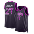 Minnesota #27 Gobert Player Basketball Sleeveless Black Jersey Rudy For Adult Youth