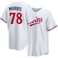 Minnesota #78 Morris Player Baseball Short Sleeve White Jersey Andrew For Men Women Youth Gift