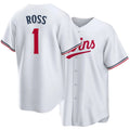 Minnesota #1 Ross Player Baseball Short Sleeve White Jersey Ben For Men Women Youth Gift