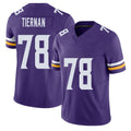 Minnesota #78 Tiernan Player Football V Neck Short Sleeve Jersey Purple Caleb For Men Youth Women Gift