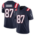 New England #87 Doubs Player Football V Neck Short Sleeve Navy Jersey Romeo For Men Youth Women Gift
