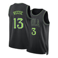 New Orleans #13 Reese Player Basketball Sleeveless Black Jersey Julian For Adult Youth