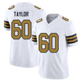 New Orleans #60 Taylor Player Football V Neck Short Sleeve White Jersey Brien For Men Youth Women Gift