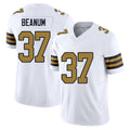 New Orleans #37 Dalys Player Football V Neck Short Sleeve White Jersey Beanum For Men Youth Women Gift