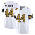 New Orleans #44 Isaiah Player Football V Neck Short Sleeve White Jersey Stalbird For Men Youth Women Gift