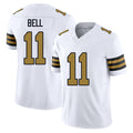 New Orleans #11 Ronnie Player Football V Neck Short Sleeve White Jersey Bell For Men Youth Women Gift