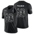 New Orleans #10 Palmer Player Football V Neck Short Sleeve Black Jersey Trey For Men Youth Women Gift