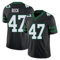 New York #47 Andrew Player Football V Neck Short Sleeve Black Jersey Beck For Men Youth Women Gift