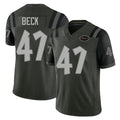 New York #47 Andrew Player Football V Neck Short Sleeve Gotham Green Jersey Beck For Men Youth Women Gift