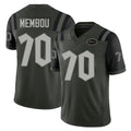 New York #70 Armand Player Football V Neck Short Sleeve Gotham Green Jersey Membou For Men Youth Women Gift