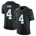 New York #4 Brady Player Football V Neck Short Sleeve Black Jersey Cook For Men Youth Women Gift