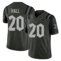 New York #20 Breece Player Football V Neck Short Sleeve Gotham Green Jersey Hall For Men Youth Women Gift