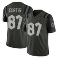 New York #87 Chase Player Football V Neck Short Sleeve Gotham Green Jersey Curtis For Men Youth Women Gift