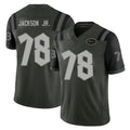 New York #78 Darrell Player Football V Neck Short Sleeve Gotham Green Jersey Jackson Jr. For Men Youth Women Gift