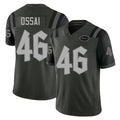 New York #46 Joseph Player Football V Neck Short Sleeve Gotham Green Jersey Ossai For Men Youth Women Gift