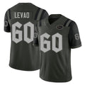 New York #60 Kohl Player Football V Neck Short Sleeve Gotham Green Jersey Levao For Men Youth Women Gift