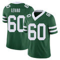 New York #60 Kohl Player Football V Neck Short Sleeve Green Jersey Levao For Men Youth Women Gift